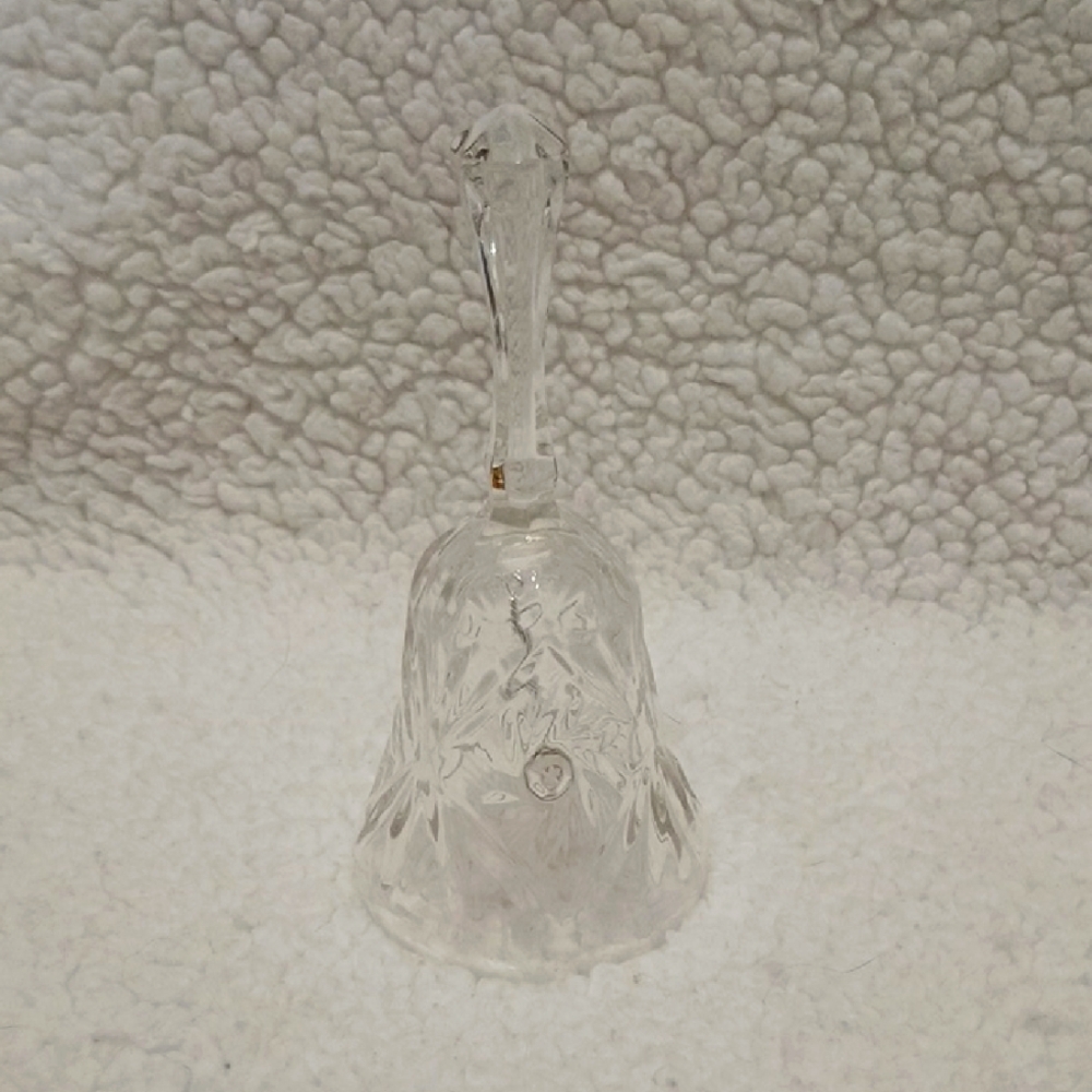 Cut Glass Crystal Dinner Bell